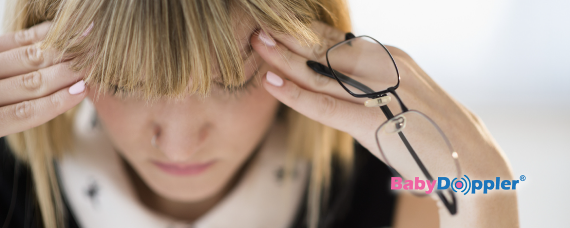 woman stressed stress before pregnancy baby doppler babydoppler fetal doppler